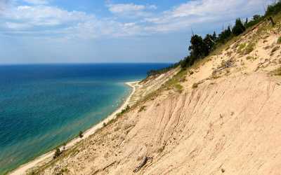 North Manitou dunes, courtesy of Luhrs Jensen.